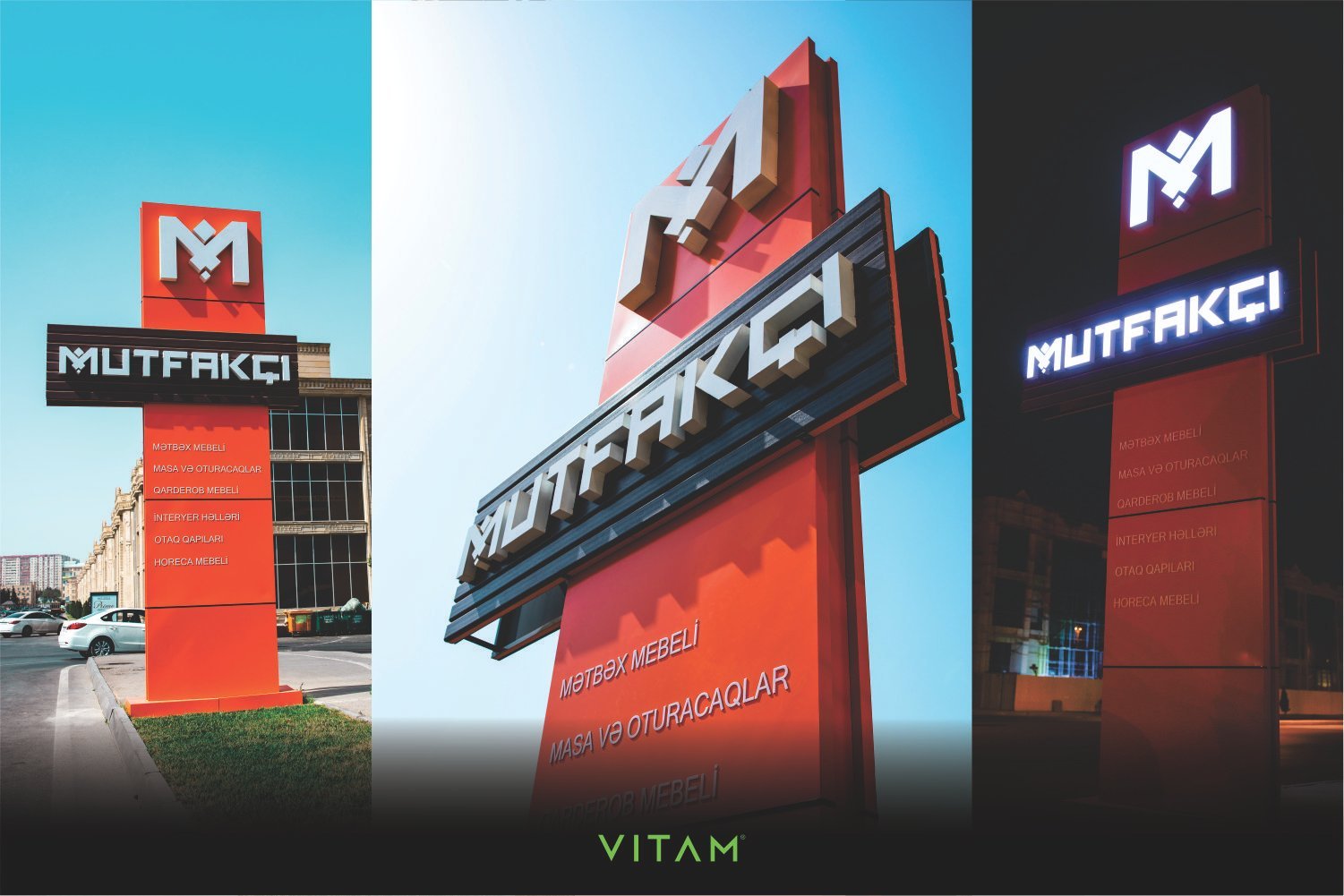 VITAM VISUALS — Pylon and totems